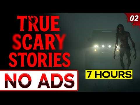 🔴 NO ADS 🔴 7 HOURS of TRUE Scary Stories for Sleep | Rain Sounds | Ep. 2: It Follows You