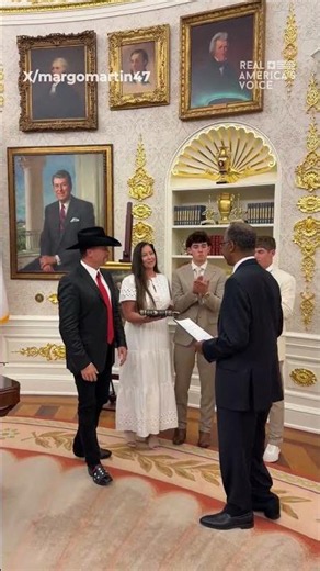 BREAKING: John Rich is officially sworn in as Special Envoy for American Landowners