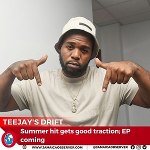 238K views · 8.9K reactions | Dancehall artiste Teejay has captured the masses with what has already proved to be one of the biggest hits of the summer. Titled Drift, the official music video for the catchy new tune, which has an accompanying dance, has already racked up over 1.2 million views on YouTube in a matter of days. https://www.jamaicaobserver.com/entertainment/teejays-drift/ | The Jamaica Observer | Facebook