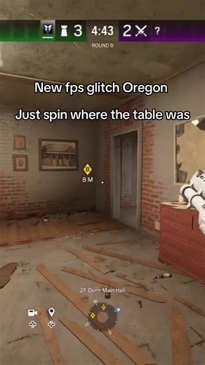 New FPS Glitch in Oregon for R6