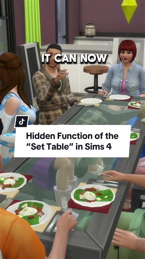 The Sims 4: Discover the Hidden Useful Feature of Set Table Interaction