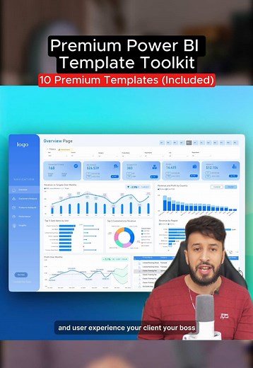 👉 Comment ‘Ultimate Bundle’ and I will send you the link go this premium Power BI templates. #powerbiforeveryone #powerbi #excel #powerbitips #dax