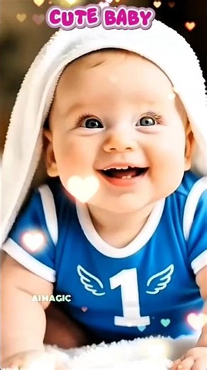 ,🍭A cute baby says mummy papa ,❤️#baby#babylaughing#ytshort