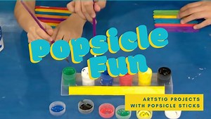 5.1K views · 81 reactions | Looking for an activity to keep the kids and the whole family busy this weekend? Try these art projects with popsicle sticks for a #FunFamily bonding! Happy Saturday, mga ka-Team YeY! | YeY | Facebook