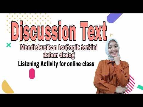 Discussion Text (Listening Activity)