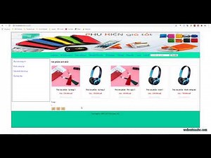 Lesson 12: Pagination | Website PHP HTML CSS MYSQli