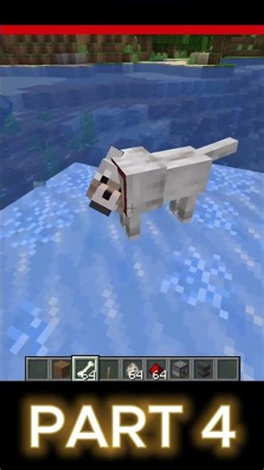 TESTING VIRAL WOLF TIK TOK MINECRAFT HACKS! PART 4 #minecraftshorts #minecraft #minecraftsurvival