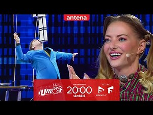 David Burlet, moment amuzant de jonglerii pe scena iUmor