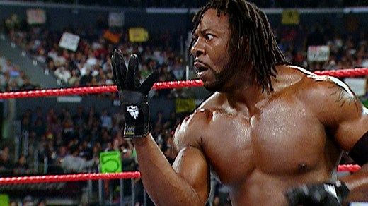 Check out the inspiration for Booker T's famous Spinaroonie move. | WWE on A&E