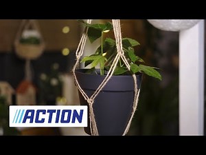 Makramee-Blumenampeln selbst knüpfen: So einfach gehts 🌺