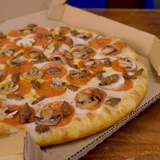 664K views · 122 reactions | ¡PIZZA AMERICANA A TAN SÓLO Q50 SI LA PEDIS EN LÍNEA!  Ordena en línea y elige si quieres que te la lleven a casa o adelantar tu pedido para recogerla sin esperar. | Domino's Guatemala | Facebook