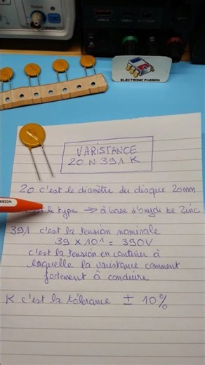 electrical electronic varistor code