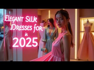 Elegant Silk Dresses for Women | Trendy & Stylish Silk Outfit Ideas 2025#LuxuryFashion#EveningDresse