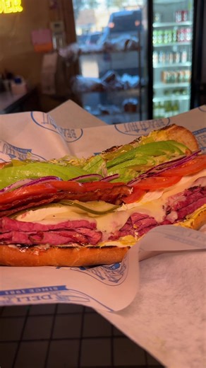 Building the Santa Cruz Sandwich at Beach Hut Deli