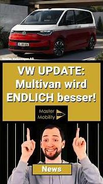 NEW COCKPIT IN THE MULTIVAN? VW brings a fresh look, large display & more utility to the 2026 Bulli