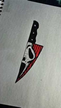How to draw Ghostface #horrordrawing #halloween #ghostface #horrorart #art #foryou
