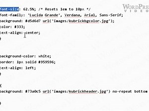 How to Edit WordPress Theme CSS Styles - WordpressVideos.TV