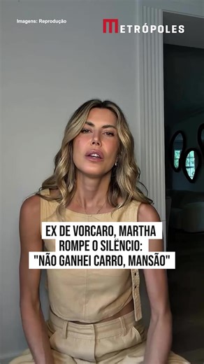 Martha Graeff, ex-noiva de #DanielVorcaro, dono do Banco Master, publicou um vídeo nesta quarta-feira (8/4) no qual fala sobre a #relação com o ex-banqueiro. Na publicação, Martha disse que não sabia sobre a investigação envolvendo o Master e declarou que não foi beneficiada na relação com Vorcaro. “Eu não sou investigada, não sou acusada. O meu patrimônio hoje é igual ao de dois anos atrás. Não ganhei mansão, não ganhei carro“, disse Martha. “Esse relacionamento foi à distância, talvez por isso