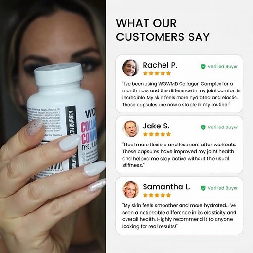 WOWMD Collagen Complex Review 🔥 Real Results for Skin, Hair & Joints