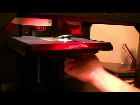 MakerBot Replicator Precision Leveling