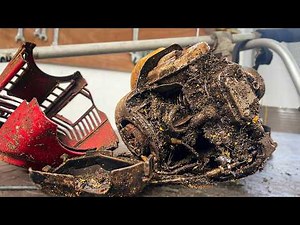 Restoration of Lawn Mower Using Honda GX35 OHC 4-Stroke Gasoline Engine, Single Cylinder, Air Cooled