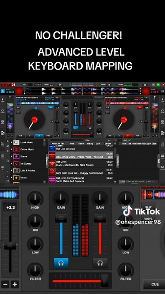 Advanced Keyboard Mapping in Virtual DJ