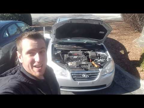Alternator 07-10 Hyundai Elantra Replacement "How to"