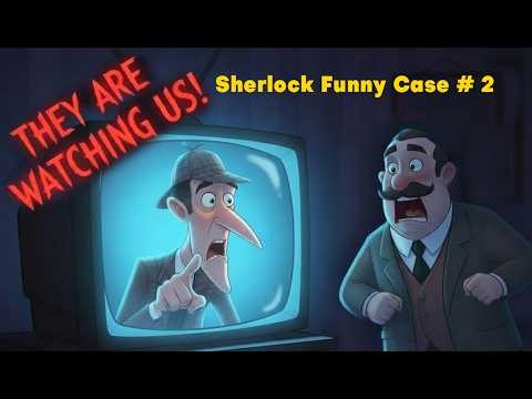 Sherlock Holmes parody | Funny Video | 2D animated video