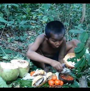 Cooking big snail for eat seafood Eating show | Survival Life