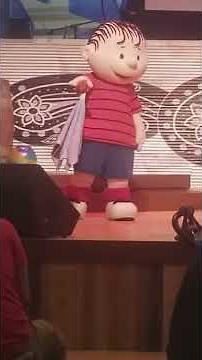 Linus Gets Down During The Peanuts Celebration Lunchtime Show at Kings Island