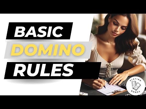 Domino Rules Double 6 - Domino Game Rules for Beginners Part 1
