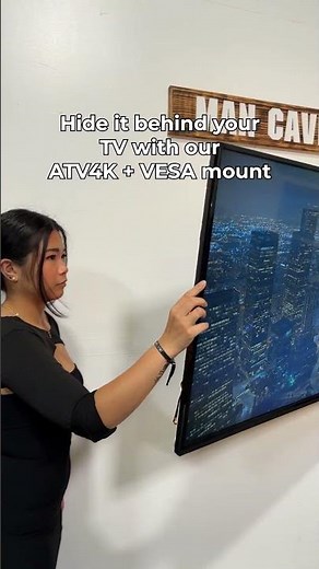 How to Mount Apple TV Behind Your TV | Clean TV Setup