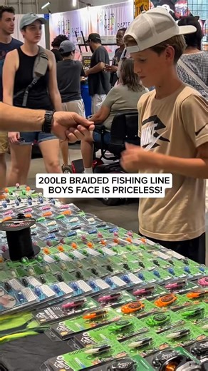 2.6K views · 27 reactions | When Line Cutterz sliced 200-lb braided line like butter, this boy’s face was priceless  Small, sharp, and always ready — the ultimate fishing tool. #fishing #angler #fish #outdoors #fishinglife #linecutterz | Line Cutterz, LLC. | Facebook