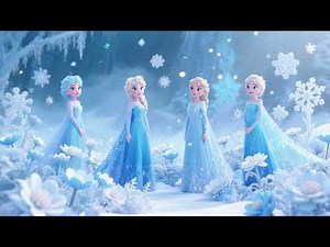Elsa’s Frozen Flower Garden ❄️🌸 | Magical Winter Sing-Along & Kids Adventure