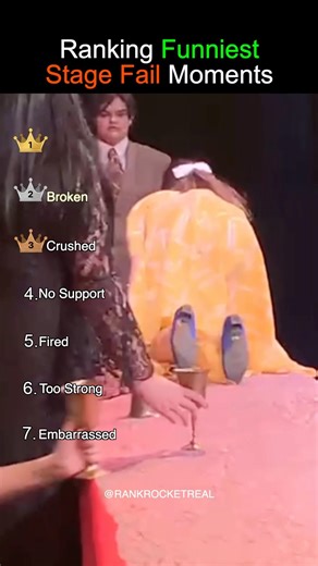 Ranking Funniest Stage Fail Moments