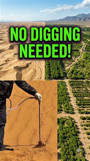 How Billions Of Trees Planted With ZERO Shovels In Desert ! 🚜🌱