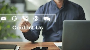 Person Laptop Computer Call Support Customer Stock Footage Video (100% Royalty-free) 3697472535 | Shutterstock