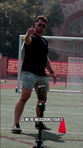 5-10-5 Shuttle Agility Test: How to Run Faster! #shorts