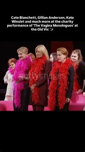 Cate Blanchett Updates | Photocall for charity performance of ‘The Vagina Monologues’ at the Old Vic starring Cate Blanchett, Kate Winslet, Gillian Anderson,... | Instagram