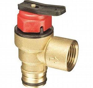 [Hot Item] Brass Spring Load Diaphragm 3bar 6bar DN15 1/2'' Bsp Safety Relief Valve for European Gas Boiler Control
