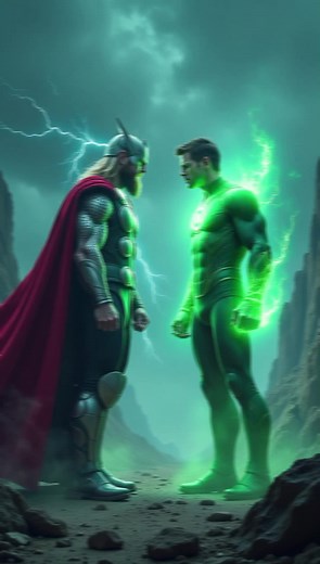 "Epic Hybrid Battle: ThorFlash ⚡️ vs BatmanStrange 🔮 | Superhero Fusi...