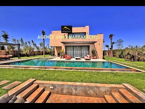 Villa 1100M² - 4 chambres, R+1+CAVE+ROOFTOP - Marrakech