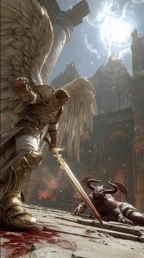 Archangel vs Demon Standoff | Angel vs Demon | Heaven vs Hell Battle