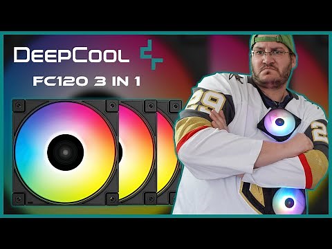 DeepCool FC120, du ventilateur RGB à chainer pour moins de câbles