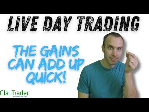 [LIVE] Day Trading | Quickly Building a 4 Digit Day...
