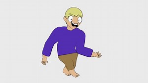 Man, Walking, Boy. Free Stock Video