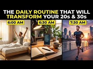 The Daily Routine That Will Transform Your 20s & 30s | Productivity, Health & Success