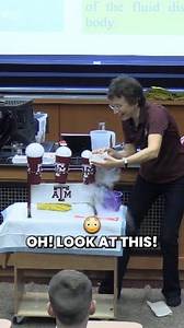 276K views · 14K reactions | Make giant #bubbles with #dryice and a paper towel dipped in soapy water! #bubble #tamu #physics #science #scientist #DrTatiana #tamuphysicsshow #tamuphysics #reelsforyou #reelsinstagram #teach #teaching #teacher #education #educator #educational #school #k12 #learn #shorts #reelsfb #fun | Texas A&M Physics and Astronomy | Facebook