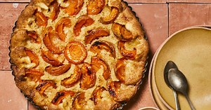 Tarte amandine aux abricots