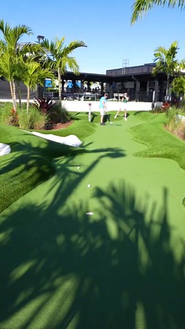 Tiger Woods mini golf course